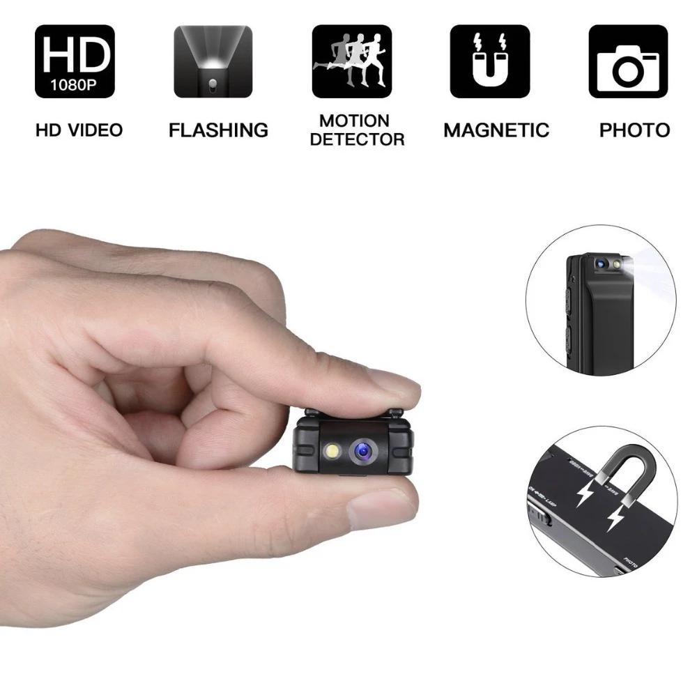 A3 Mini Digital 1080P HD Flashlight Micro Cam Magnetic Hidden Small Camera